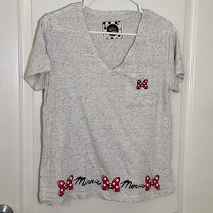Disney Women's Minnie Mouse Short Sleeve Tee